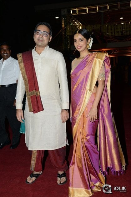 Celebs-at-Prasad-V-Potluri-Daughter-Half-Saree-Function